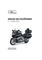 BMW K 1600GTL - Navod na pouzivanie SK 2023 